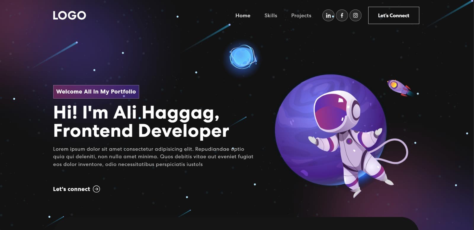 React Portfolio Template